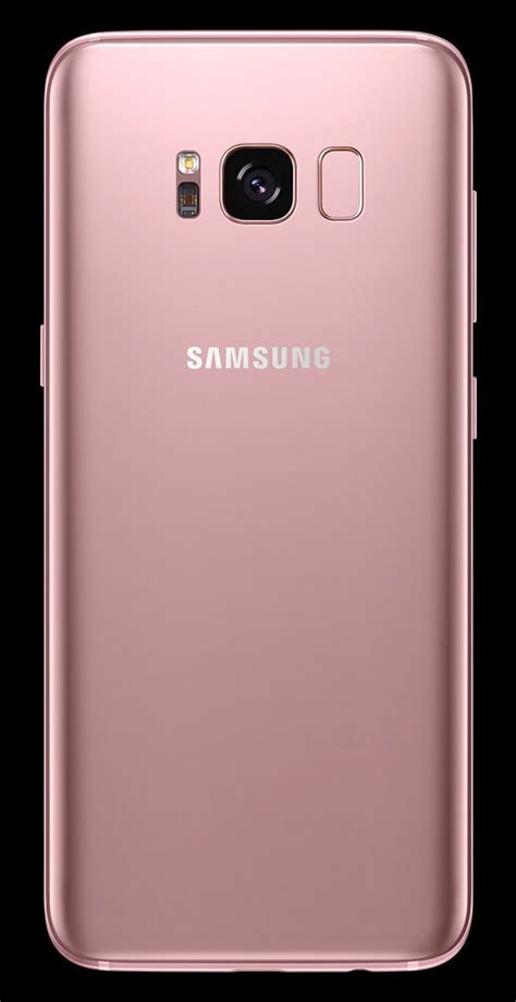 Back View Of Galaxy S8 In Rose Pink Galaxy Samsung Galaxy Phones Samsung Galaxy