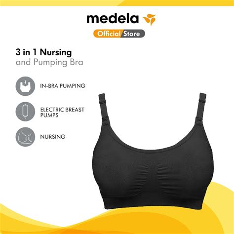 3 In 1 Nursing And Pumping Bra Medela Singapore