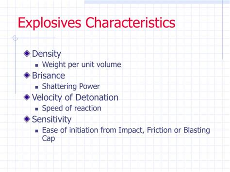 PPT - INTRODUCTION TO EXPLOSIVES PowerPoint Presentation - ID:247587