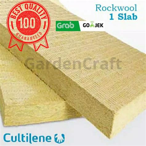 Jual Media Tanam Hidroponik Rockwool Cultilene Slab Shopee Indonesia