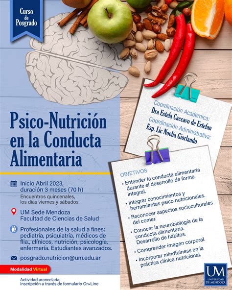 FCS Curso Psico Nutrición en la Conducta Alimentaria Universidad