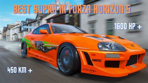 The Best Supra Mk4 In Forza Horizon 5 Youtube