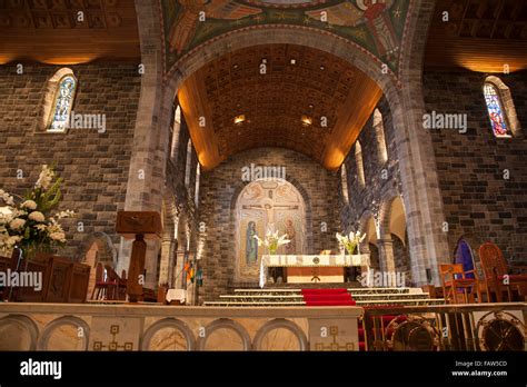 Altar Of Galway Cathedral Church Ireland Stock Photo Alamy