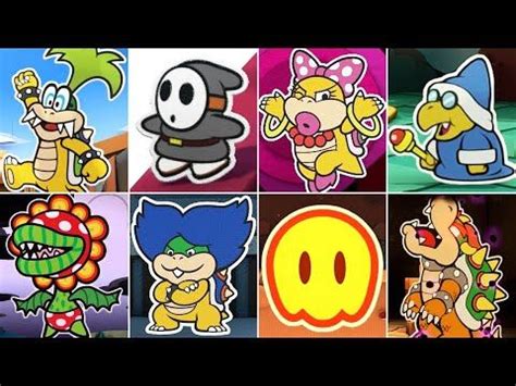 Paper mario color splash all bosses – Artofit