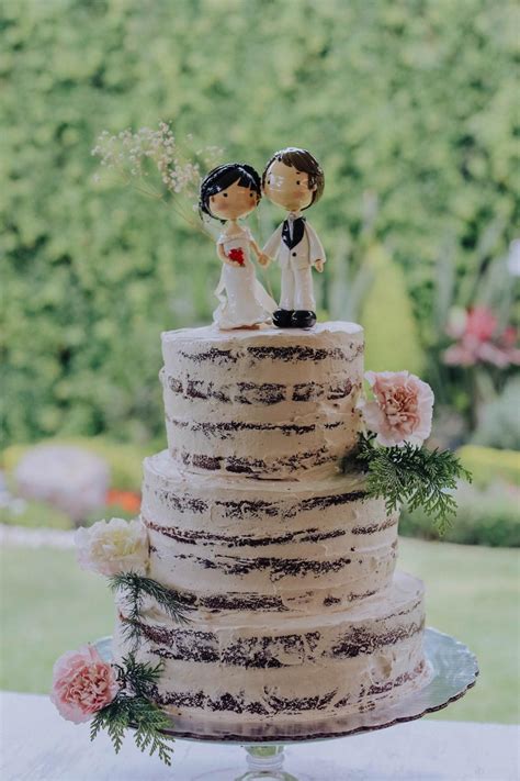 Naked Cakes La Tendencia De Bodas M S Vintage Bodas Mx