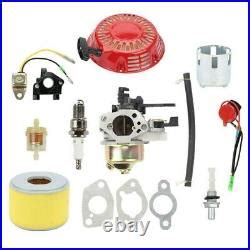 Carburetor Kit Gx240 Gx270 Recoil Starter Ignition Coil Air Filter