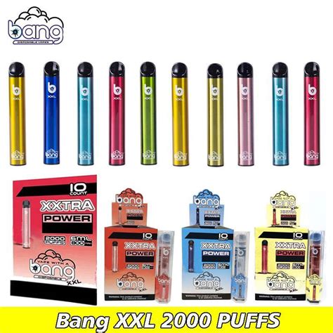 Bang Xxl 2000 Puff Bar Xxl Pre Filled Desechables Vape Pod Pen Stick