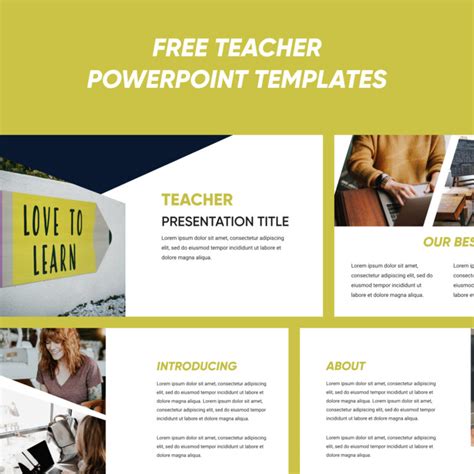 Free Teacher Powerpoint Templates – MasterBundles