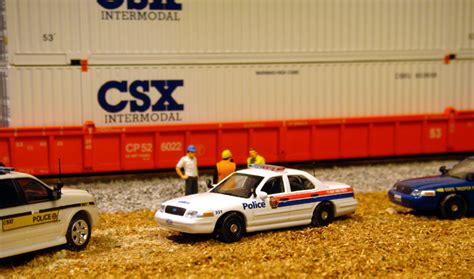 Cn Railroad Police Ford Crown Victoria