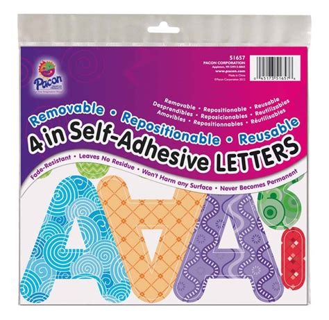 Self-Adhesive Letters & Trimmers - Pacon Creative Products