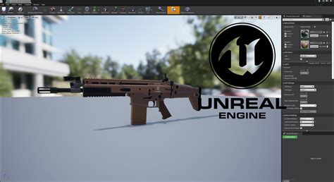 3d Model Fn Scar Heavy Mk17 Vr Ar Low Poly Cgtrader