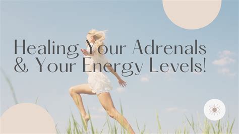 Healing Your Adrenals Your Energy Levels YouTube