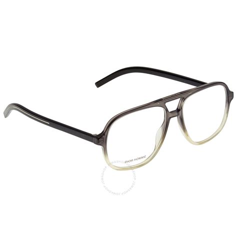 Dior Demo Lens Pilot Mens Eyeglasses Black259 0xyo 55 716736089874 Eyeglasses Jomashop