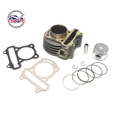 47mm Big Bore Kit Cylinder Piston Rings For Gy6 50cc To 80cc 4 Stroke