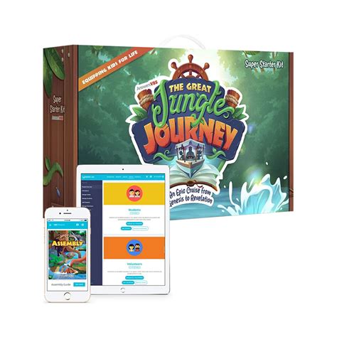 Super Starter Kit Digital Pro The Great Jungle Journey Vbs 2024 By