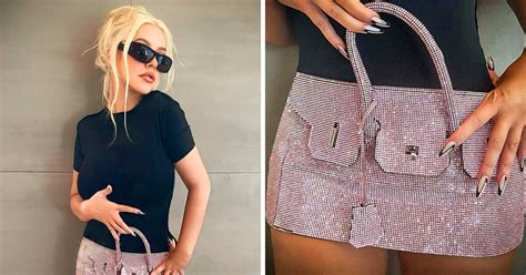 Christina Aguilera Is Setting A New Trend Wearing A Purse As A Micro
