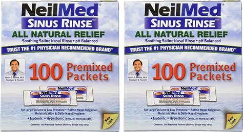 Amazon NeilMed S Sinus Rinse Extra Strength Pre Mixed Hypertonic