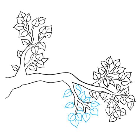 How to Draw a Tree Branch - Really Easy Drawing Tutorial