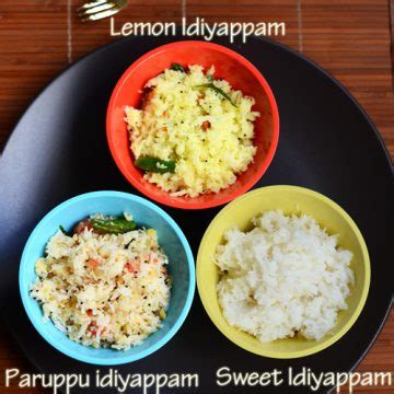 Idiyappam varieties | Breakfast idea - Raks Kitchen