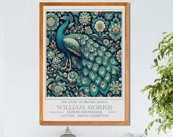 William Morris Print William Morris Exhibition Poster William Morris