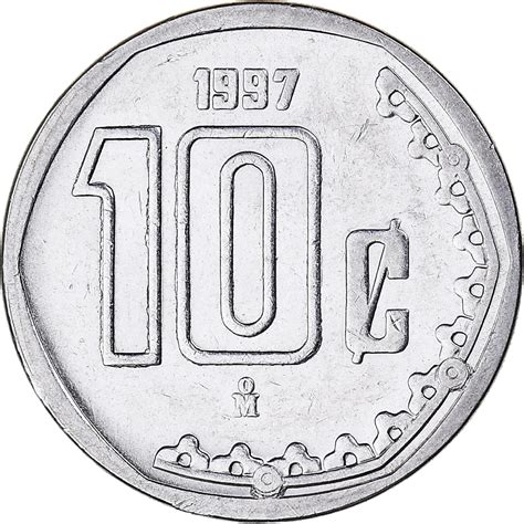 1425951 Moneda México 10 Centavos 1997 Compra Venta En