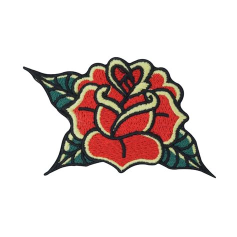Flower Iron On Patch Etsy