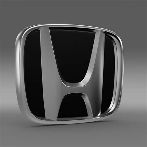 Honda company logo 3D Model - FlatPyramid