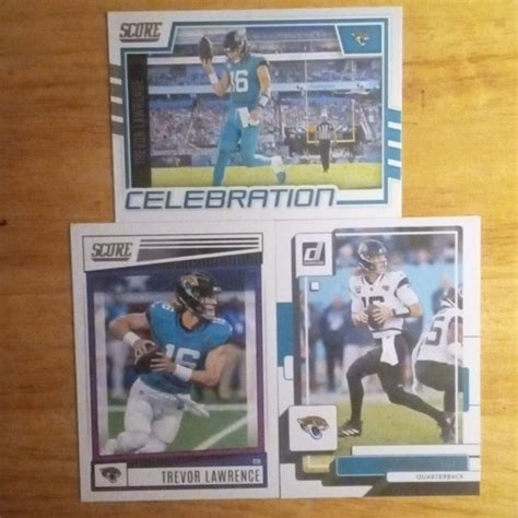 Donruss Score Accessories Trevor Lawrence Football Cards Poshmark