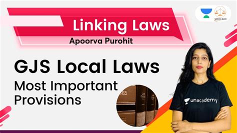 Gjs Local Laws Most Important Provisions Apoorva Purohit Linking