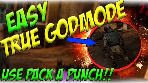 Easy True Godmode Glitch Use Pack A Punch And Killstreaks In Black