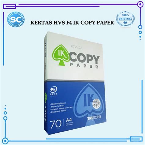 Jual Kertas Hvs Copypaper F4 70grm Shopee Indonesia