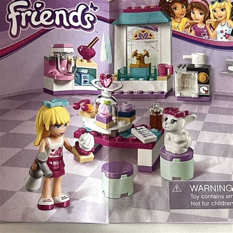 Lego Friends Stephanies Friendship Cakes 41308 94 Piece Complete W