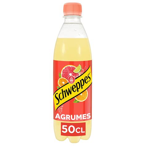 Soda saveur Agrumes SCHWEPPES la bouteille de 50cl à Prix Carrefour