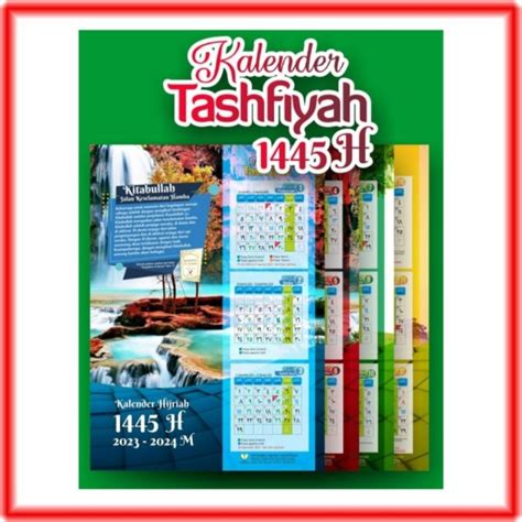 Jual Kalender Hijriah Tashfiyah H Hijriyah Shopee