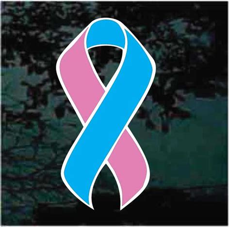 Pregnancy And Infant Loss Ribbon Decals And Window Stickers Decal Junky