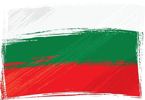 Bulgaria national flag created in grunge style 3288201 Vector Art at Vecteezy