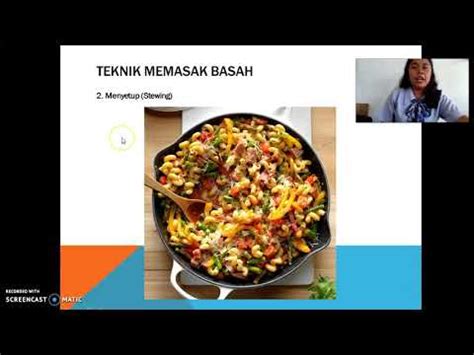 Teknik Pengolahan Makanan Khas Daerah Youtube