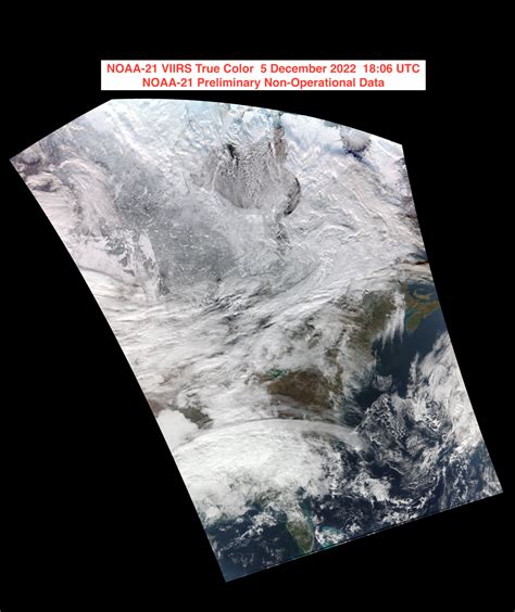 NOAA 21 First Light Imagery Via Direct Broadcast CIMSS Satellite Blog