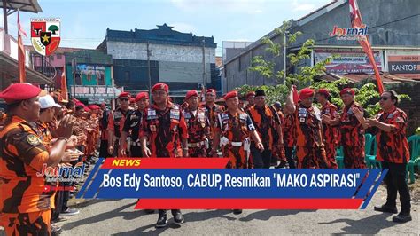 JOURNAL Bos Edy Santoso CABUP Resmikan MAKO ASPIRASI Di Sampang