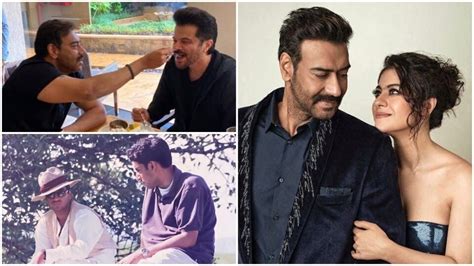 Kajol Abhishek Akshay Wish Ajay Devgn On Birthday With Old Memories