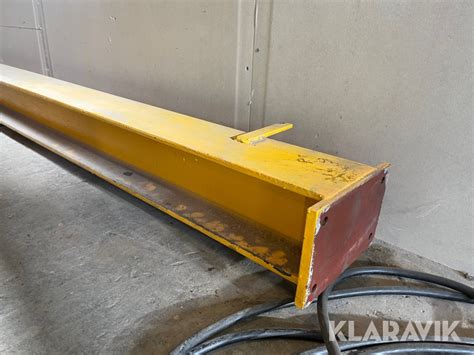 Travers Kran Hitachi 250kg talje Dual speed med travers, Fre