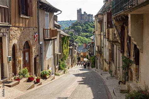 Najac France A Beautiful Village In The Aveyron Department With