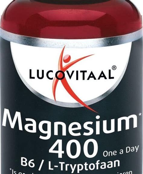 Lucovitaal Magnesium Vitamine B En L Tryptofaan Voedingssupplement