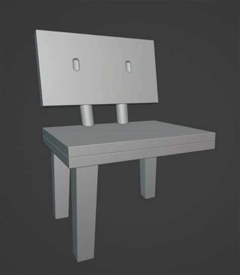 Suzume Chair Souta Munakata 3d Model Cgtrader