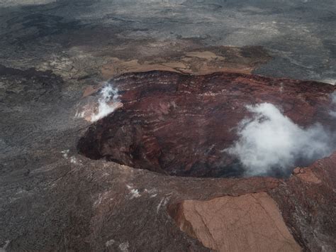 The Kilauea Volcano in Hawaii