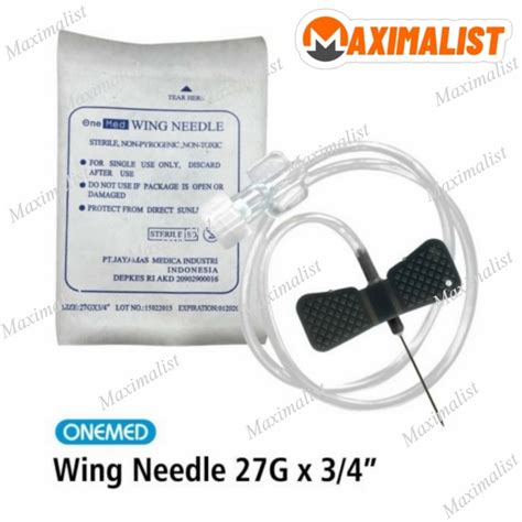 Jual Scalp Vein Set Wing Needle Wing Kupu Kupu Needle Wing Needle