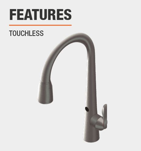 Glacier Bay Touchless Led Single Handle Pull Down Sprayer Kitchen