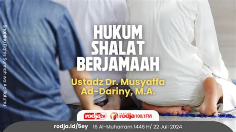 Hukum Shalat Berjamaah Radio Rodja Am