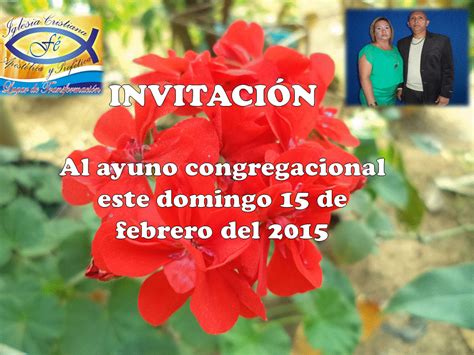 IGLESIA FE APOSTOLICA Y PROFETICA AYUNO CONGREGACIONAL