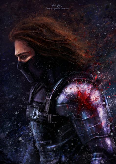 The Winter Soldier By Varshavijayan On Deviantart